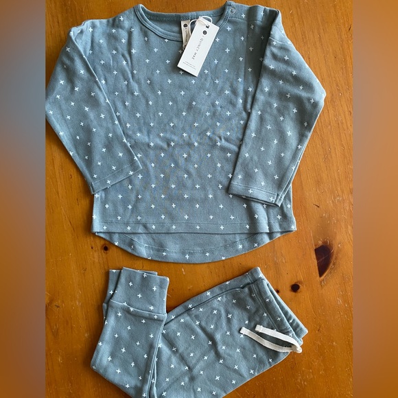 Quincy Mae Other - LAST 1 - 🆕 Quincy Mae organic 2 pc Pant Set, gender neutral, Color: Sea